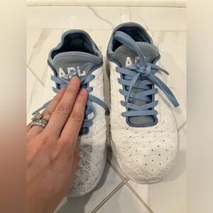 APL Sneakers/Tennis shoes size 7.5 womens in blue and white color